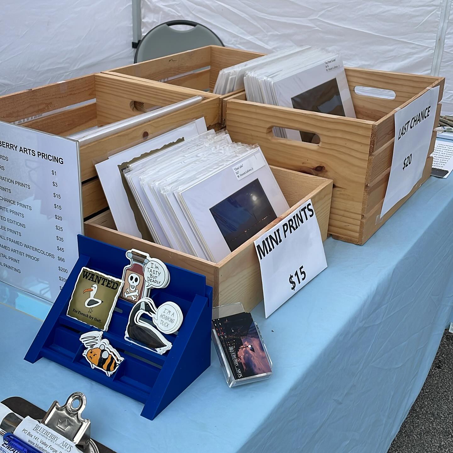 Need a #fathersdaygift ? Art makes a great gift. Come down to Bridge Street and buy some of my art at the @phoenixvilleartstreetfestival