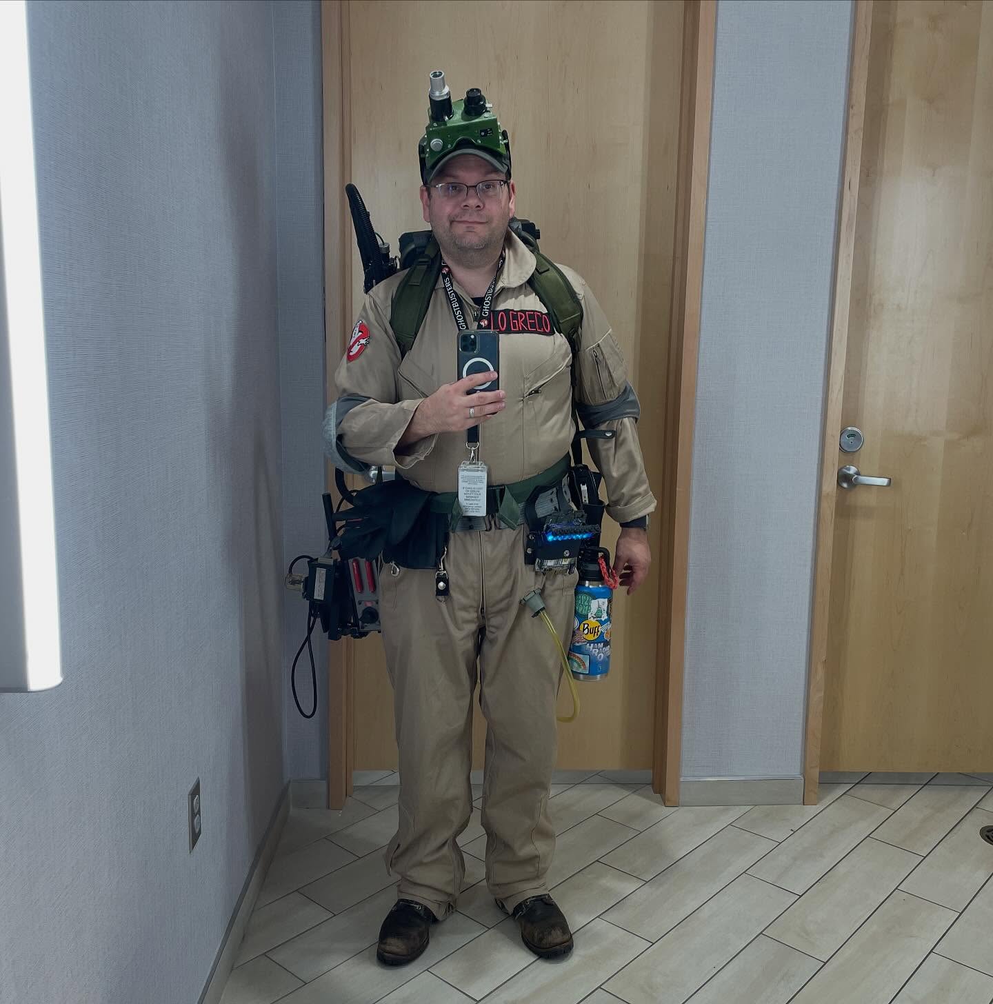 Went to work dressed like this yesterday. Ended up winning the office costume contest.